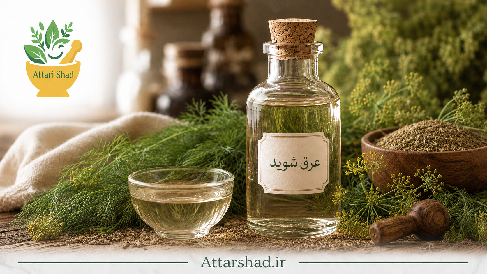 عرق شوید برای چی خوبه